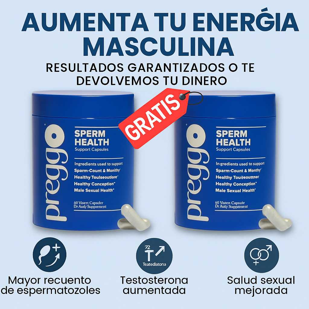Preggo® - Cápsulas para la Salud Masculina
